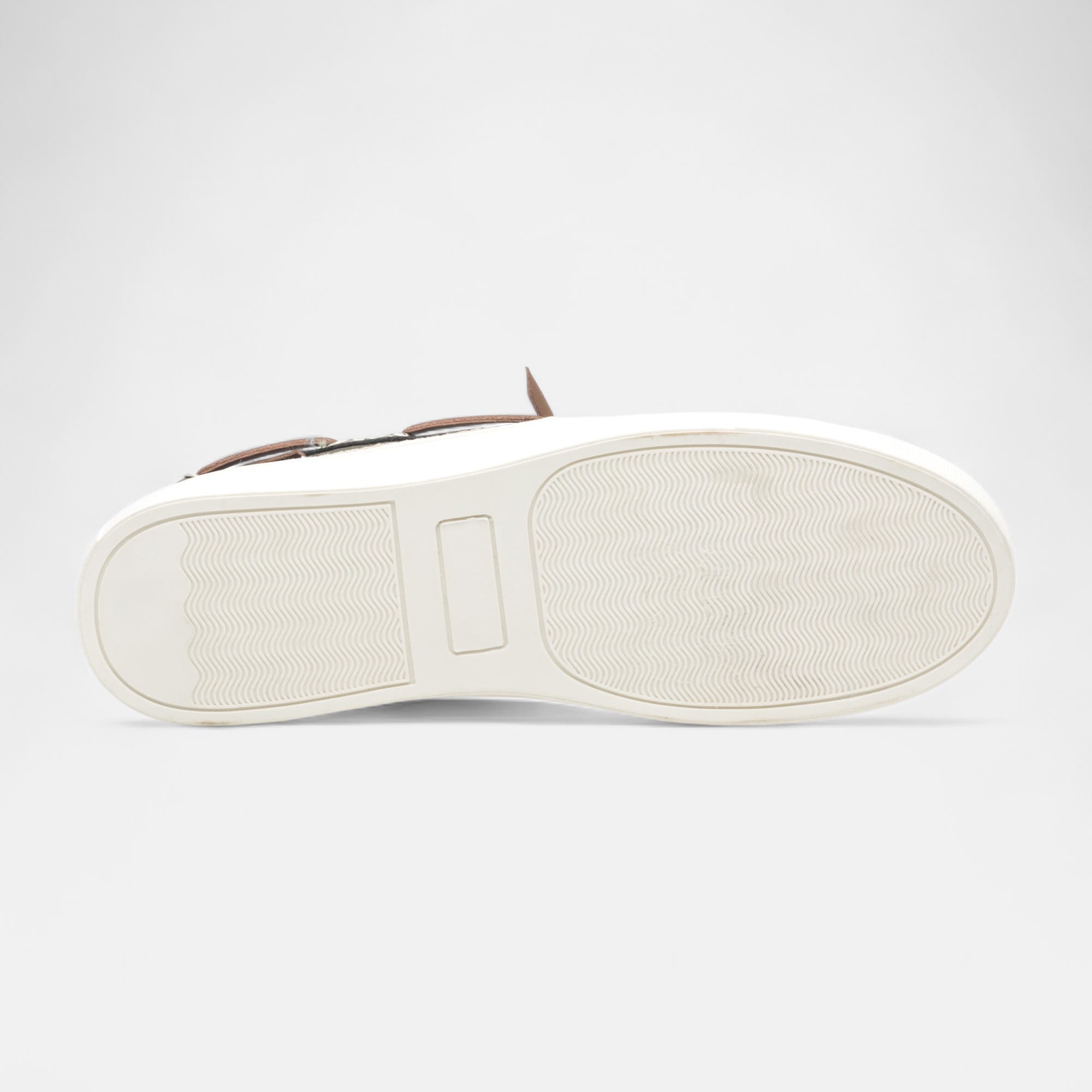 Chaussures bateau Homme kaki