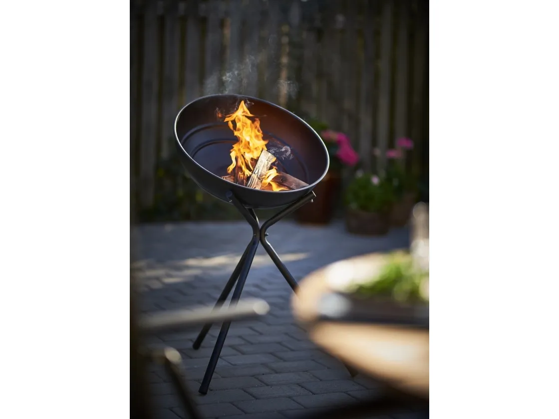 DANGRILL - BÅLSTED M/ DREJBAR BOWLE Ø57CM