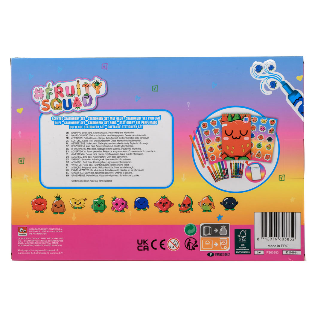 Fruity Squad Mega Stationery Set