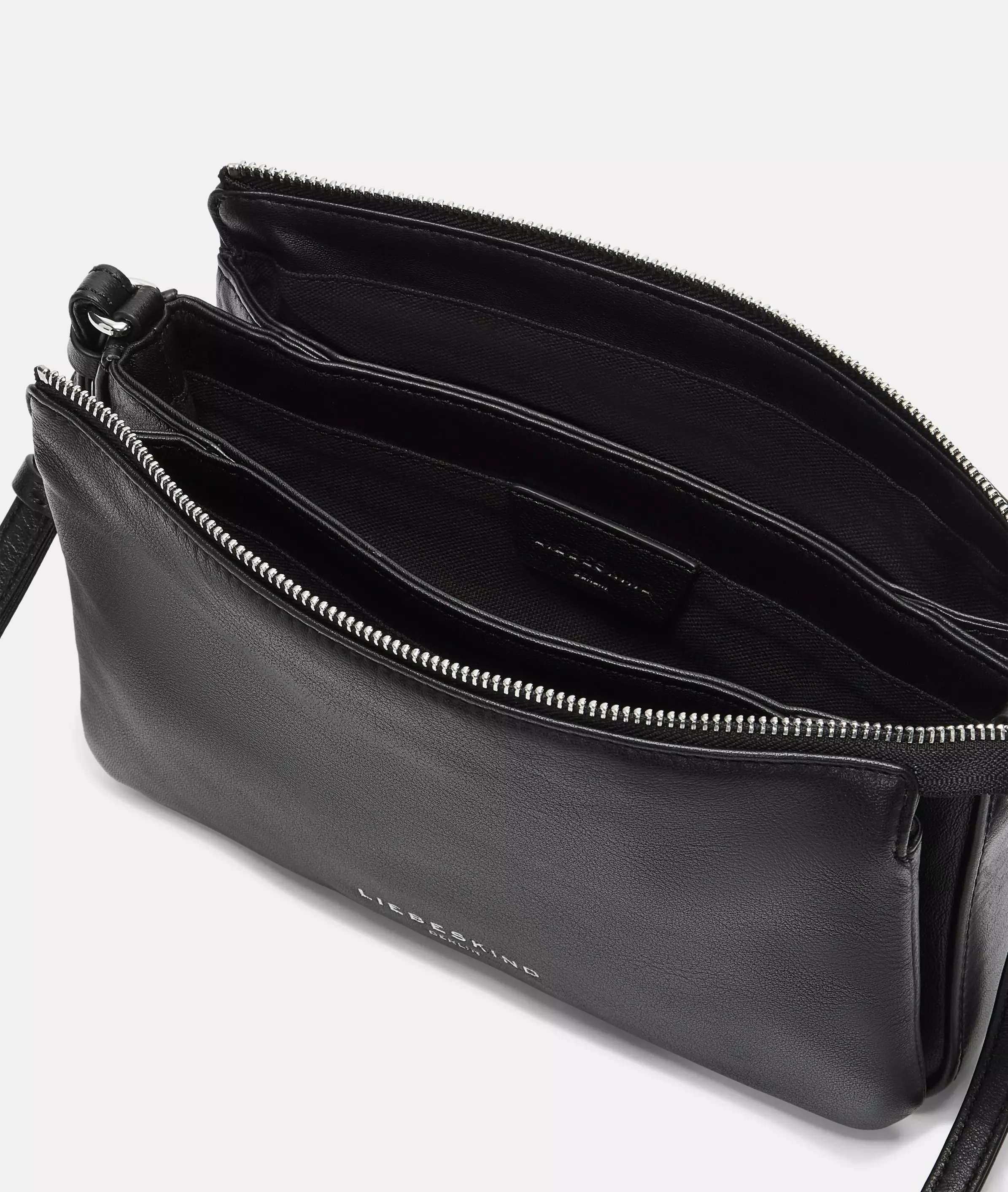Crossbody Handy shoulder bag made from soft sheepskin