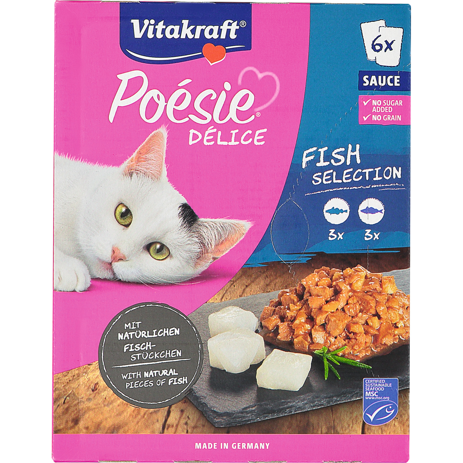 Vitakraft Po DéliSa MP Fi MSC 6x85 Katze