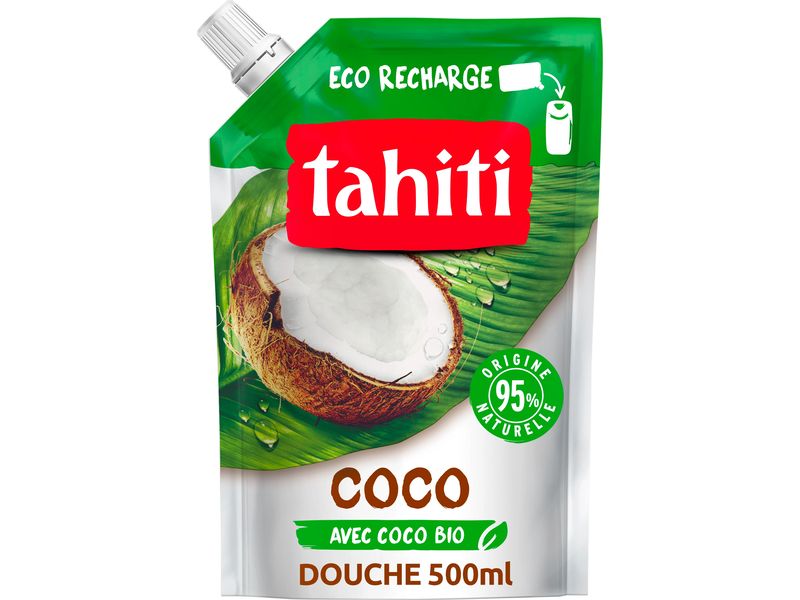 Tahiti Duschgel Coco 500 ml Pflegedusche im Nachfüllbeutel