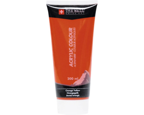 Acrylverf oranjegeel 200 ml