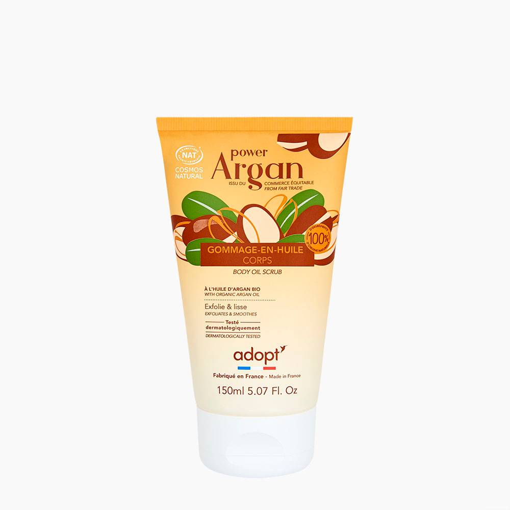 Power argan - Gommage corps en huile 150ml