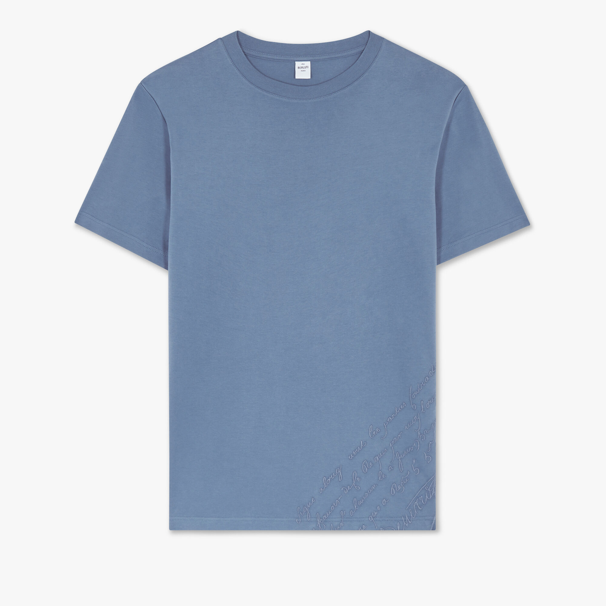 T-shirt Avec Broderie Scritto