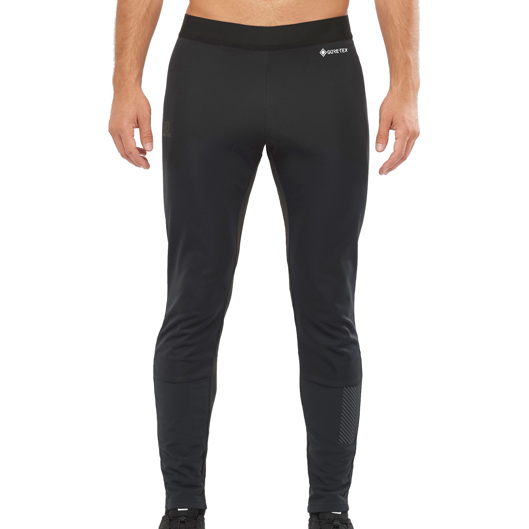 Salomon Gore-Tex Infinium™ Windstopper® Softshell Laufhose Herren schwarz