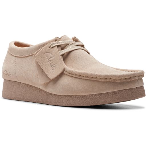 Clarks WallabeeEvosh Sko, Sand Suede, 36