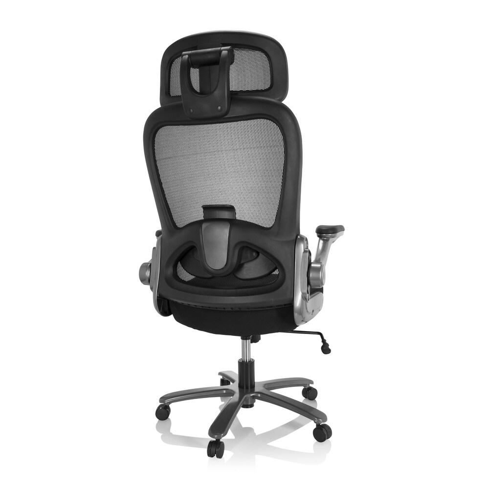 XXL Drehstuhl INSTRUCTOR T I PRO Stoff/Netzstoff mit abklappbaren Armlehnen hjh OFFICE