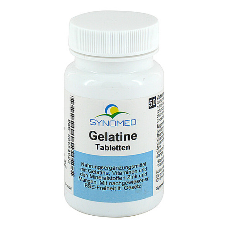 Gelatine Synomed Tabletten, 50 St
