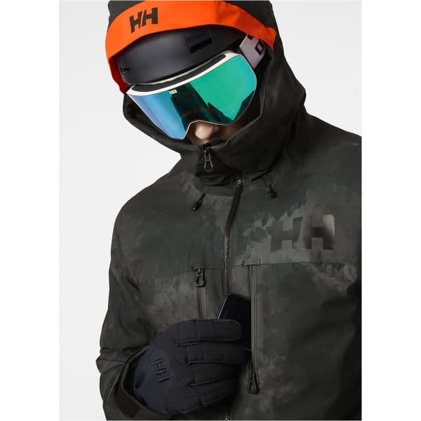 Veste de ski HELLY HANSEN GARIBALDI 2.0 JACKET BLACK MARBLE