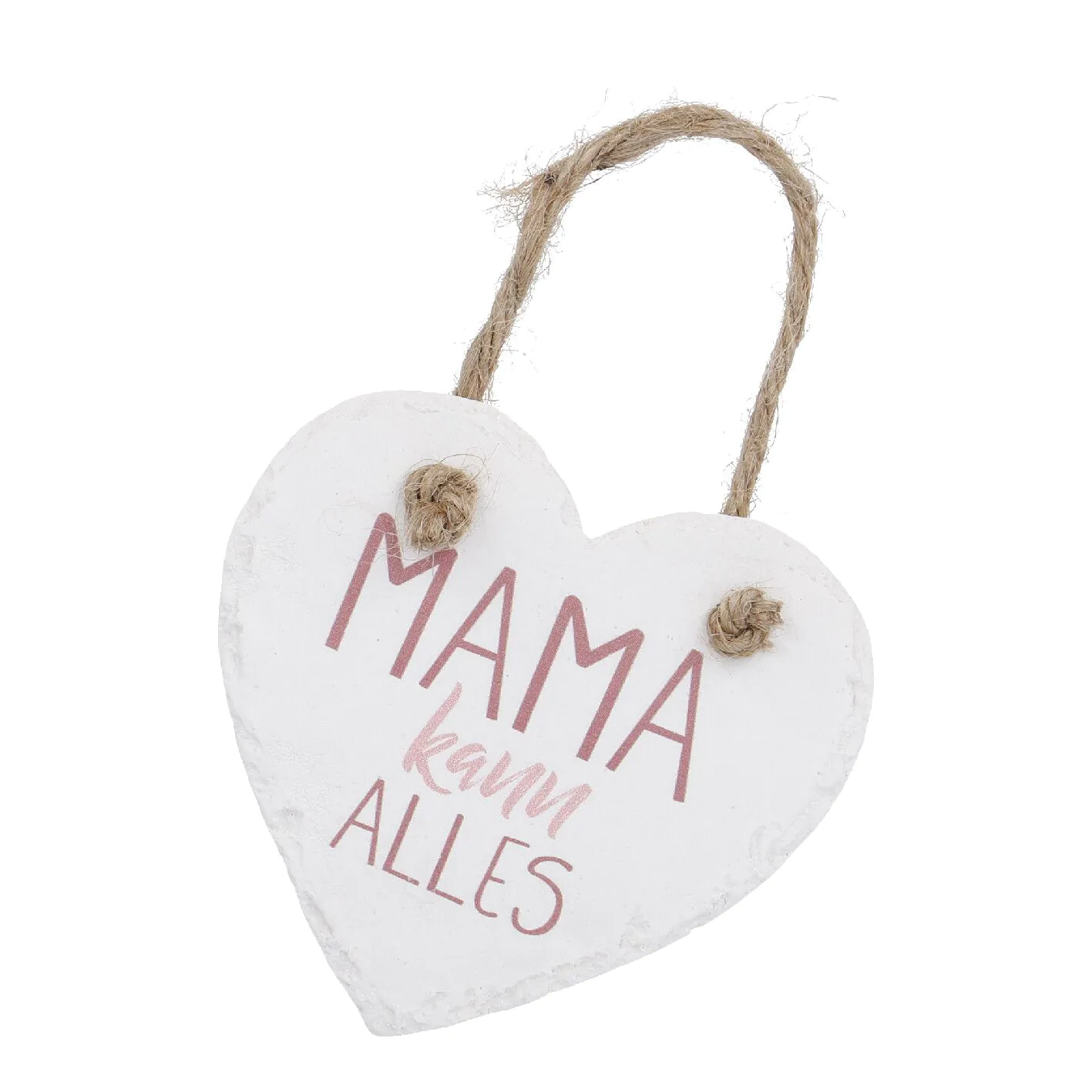Anhänger Herz mit Spruch, Alles, 10 cm