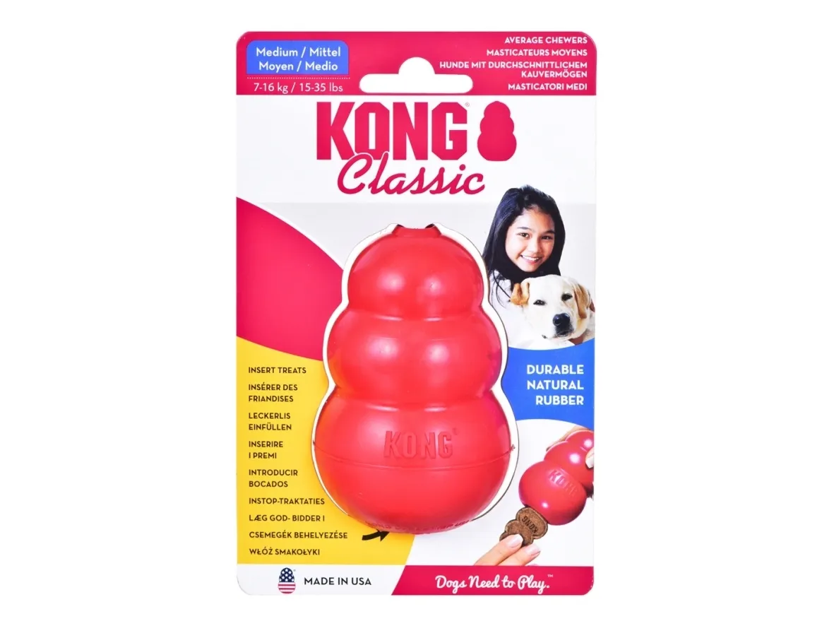 KONG Kong medium rød