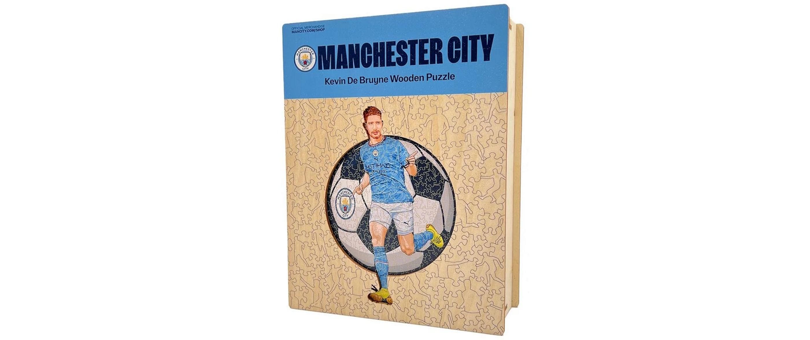 Man City FC – Kevin De BruyneOffizielles Holzpuzzle, Grösse M