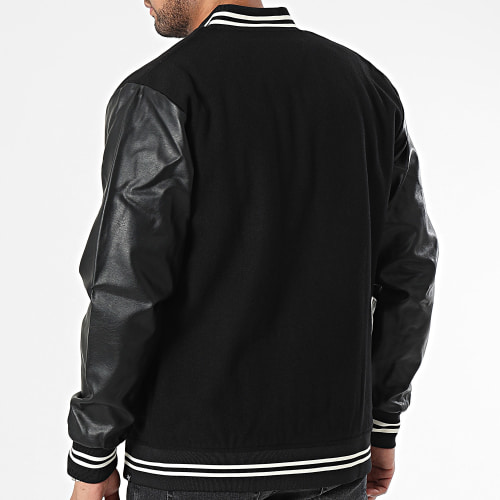 Veste Teddy New York Yankees Noir Beige