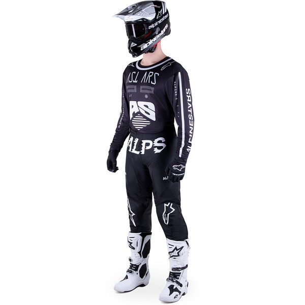 Alpinestars - Maillot Racer Found Noir / Blanc