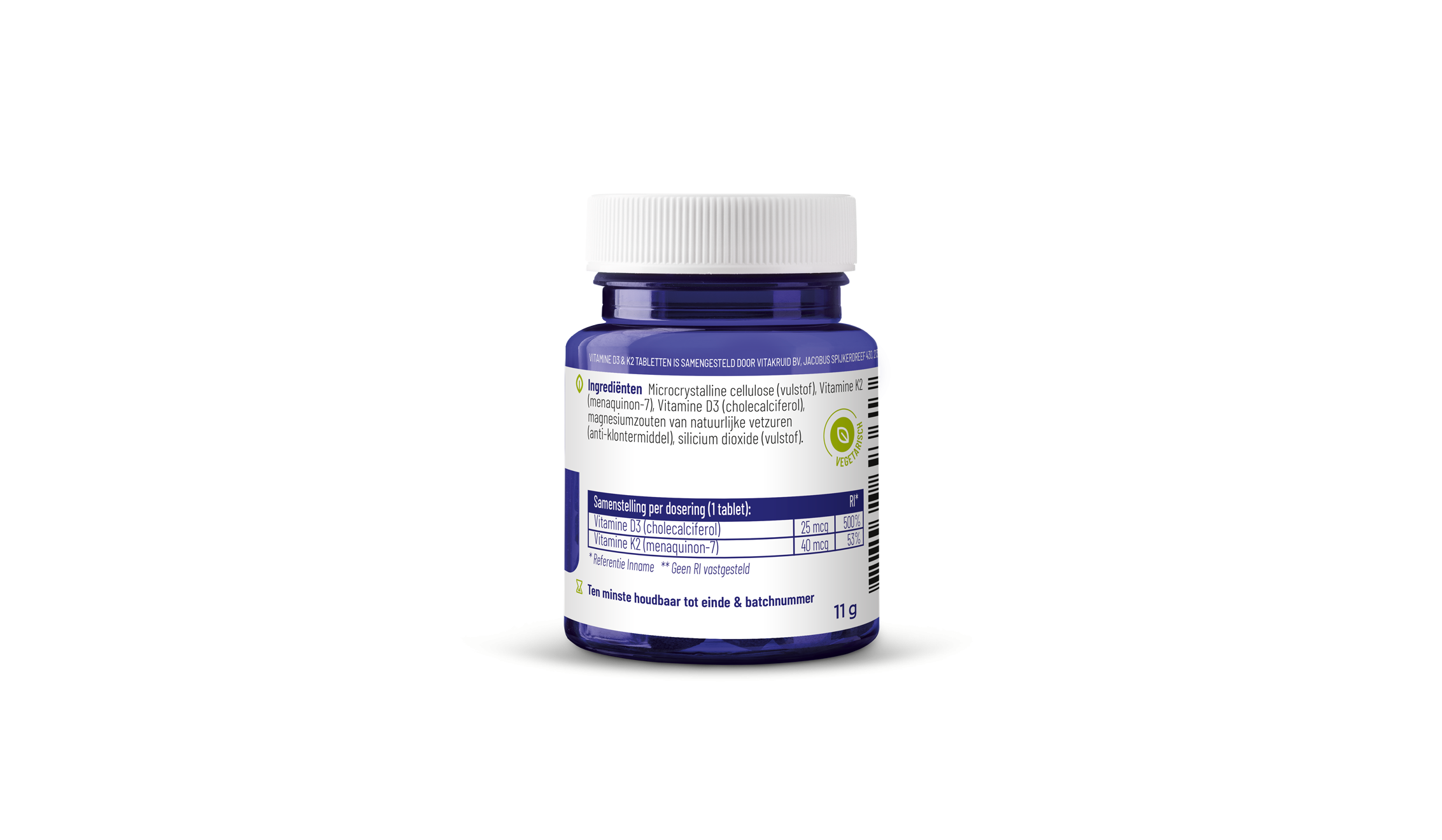 Vitamine D3 & K2 tabletten