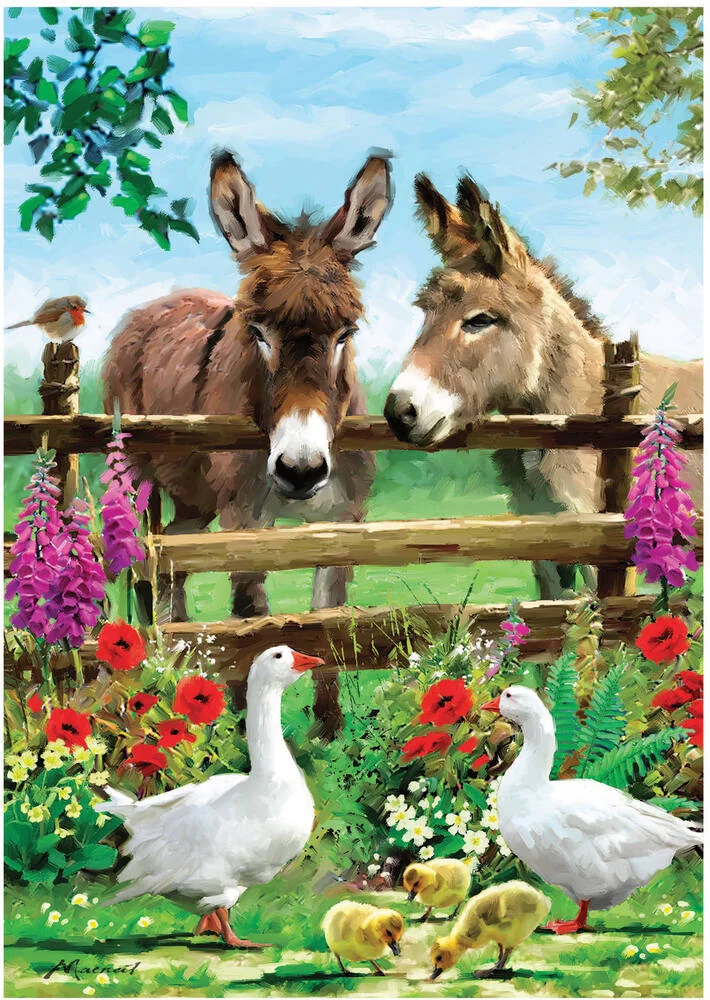 PUZZLE ANES 500 PIECES