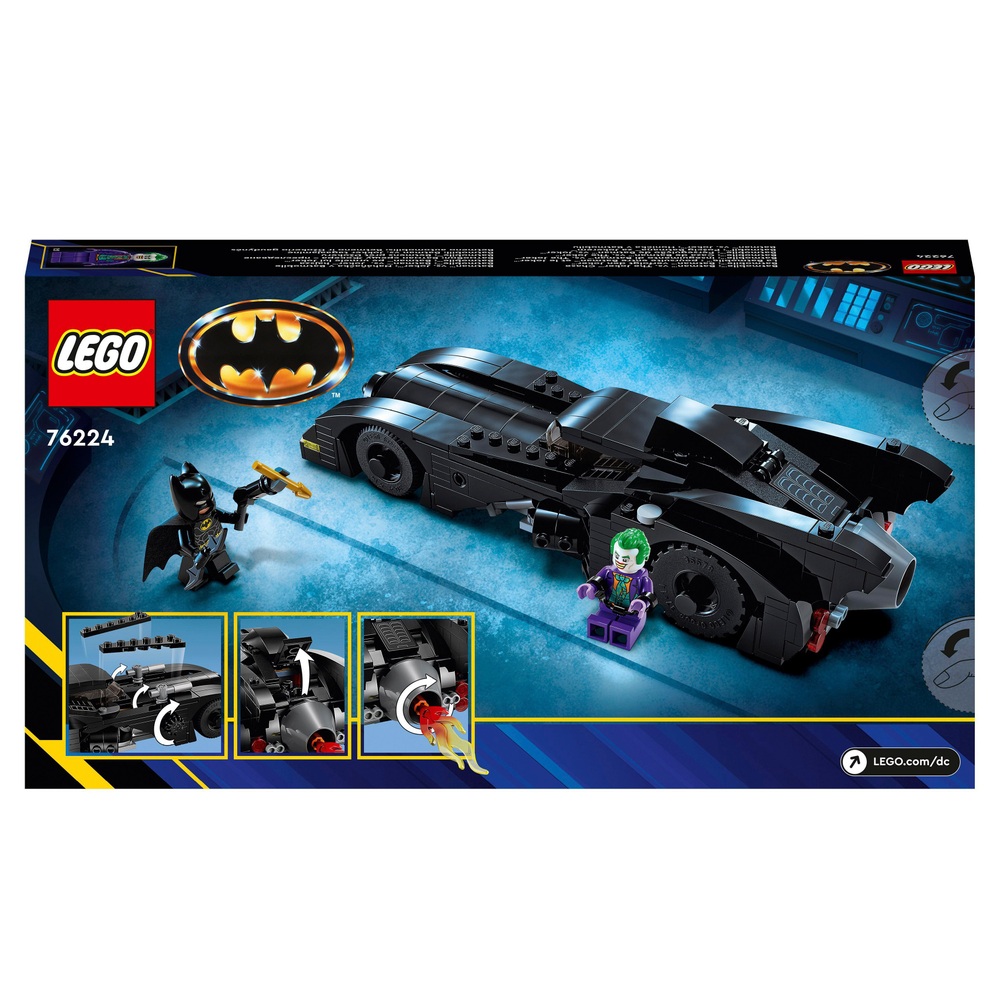 LEGO DC 76224 Batmobil: Batman vs. The Joker Chase Car Spielzeug