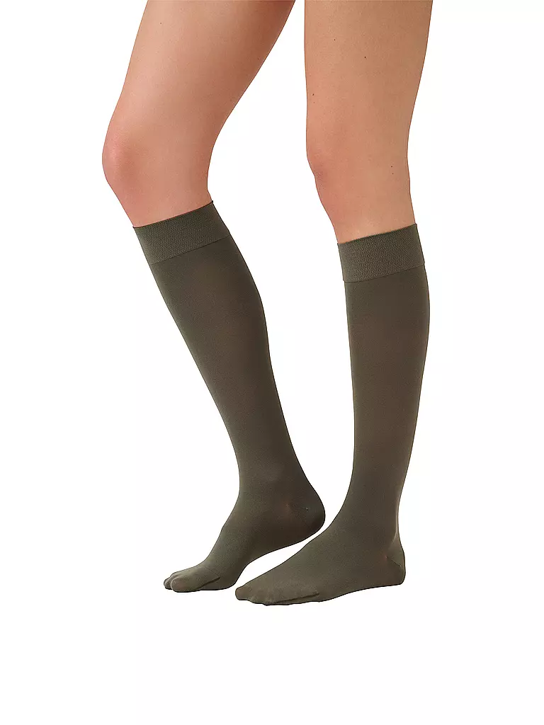 ITEM M6 Kniestrümpfe CONSCIOUS olive
