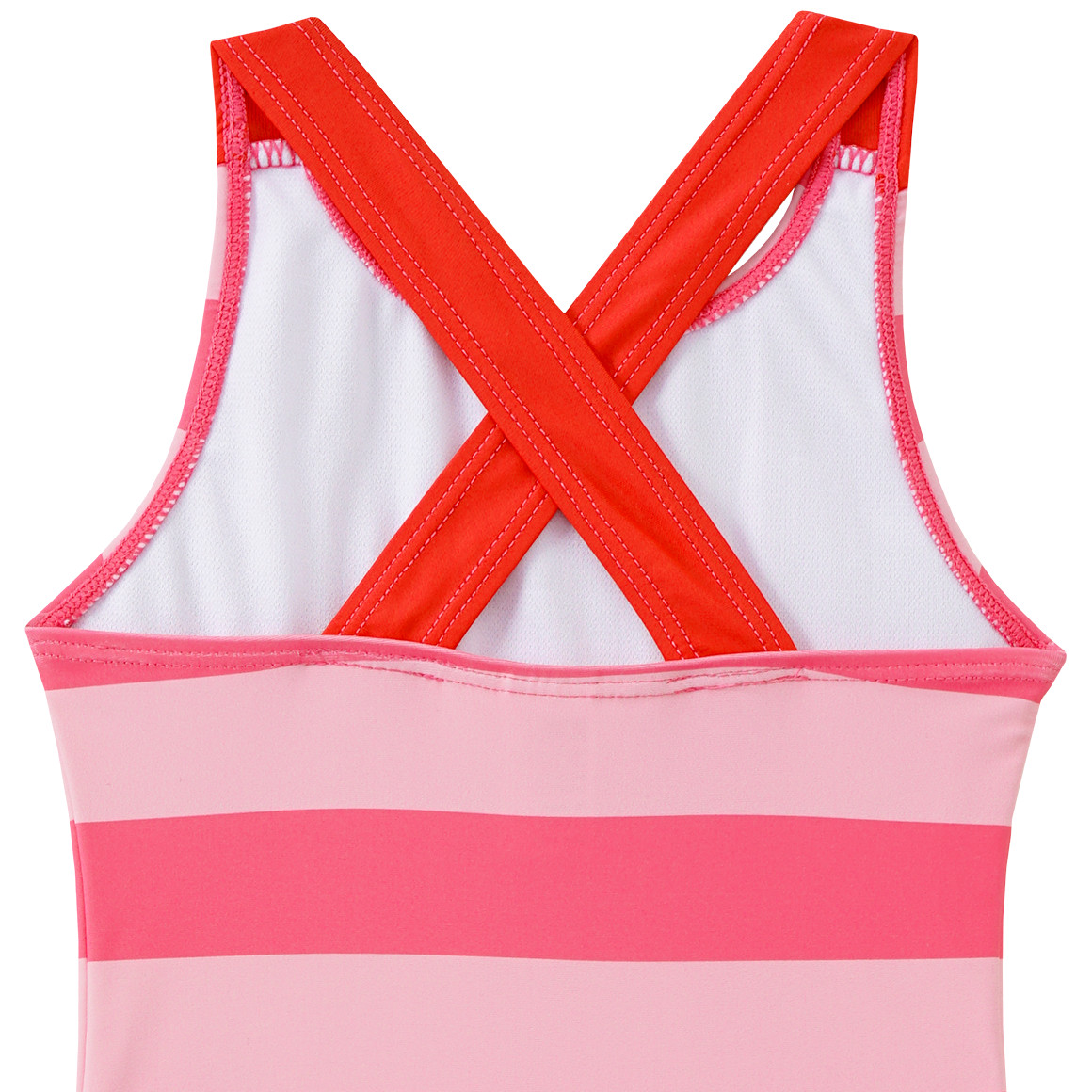 Famy Baby Badeanzug mit Streifen pink / rosa