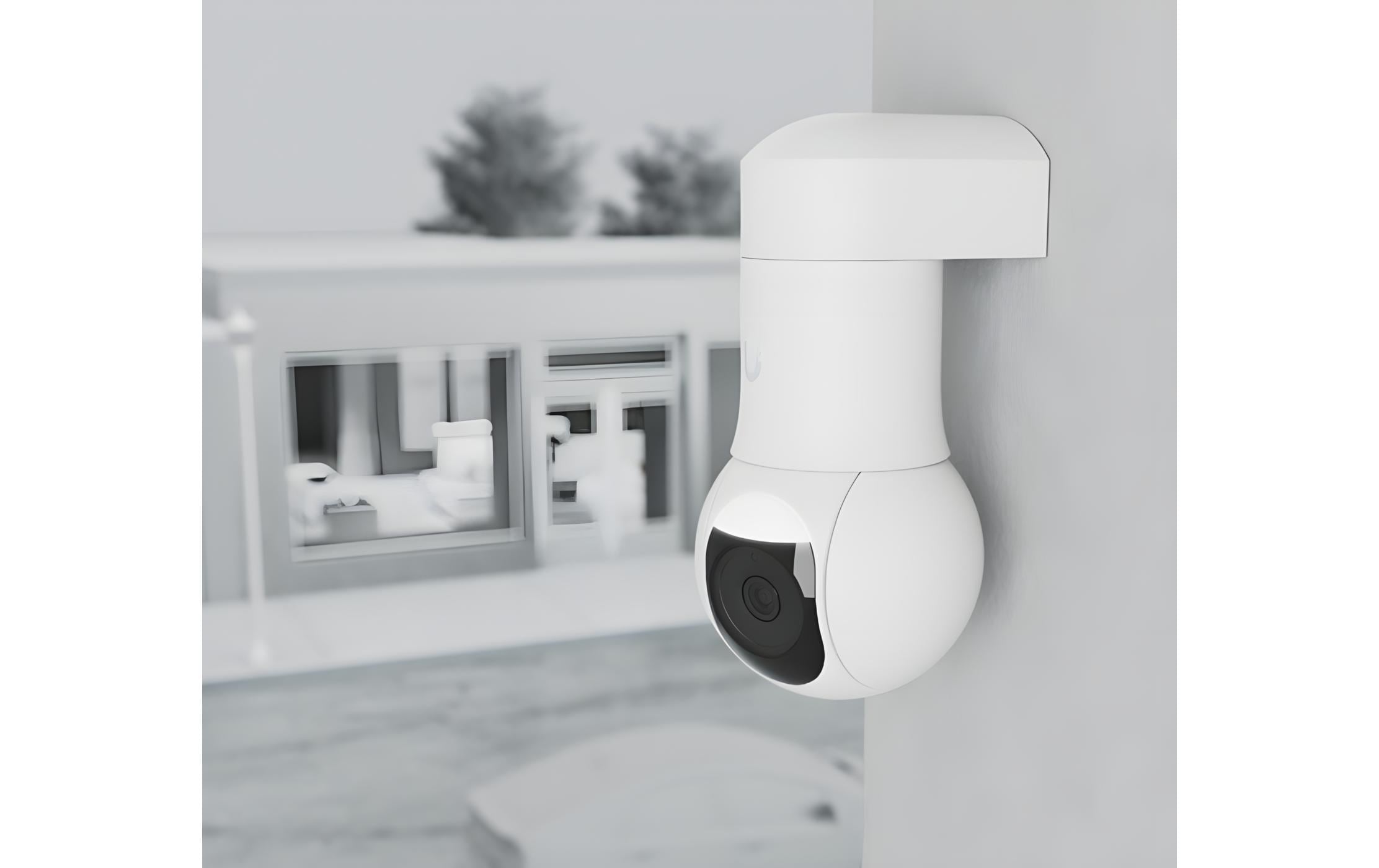 Netzwerkkamera G5 PTZ Weiss<br>Kompakte PTZ-Kamera mit 2K-Auflösung, Smart Detection und wetterfestem Gehäuse für professionelle Sicherheitsanwendungen