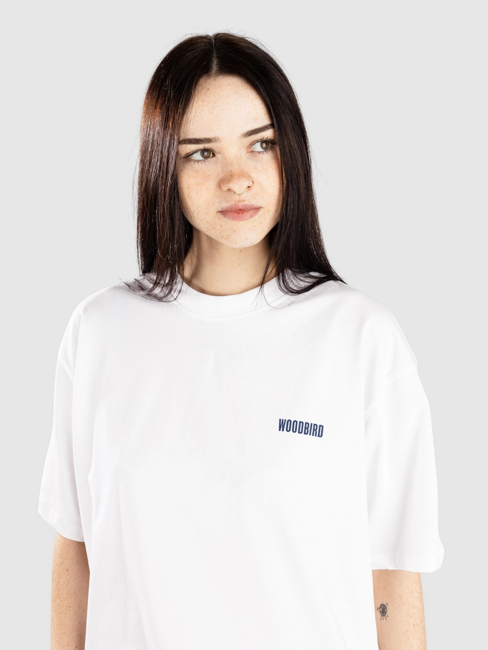 Woodbird Baine Dragon T-Shirt white