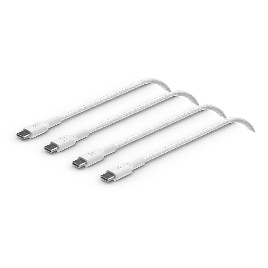 Belkin 2x câbles USB-C vers USB-C renforcés - 1 m
