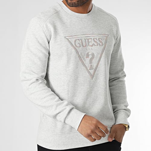 Sweat Crewneck M3RQ11-KBDE2 Gris Chiné