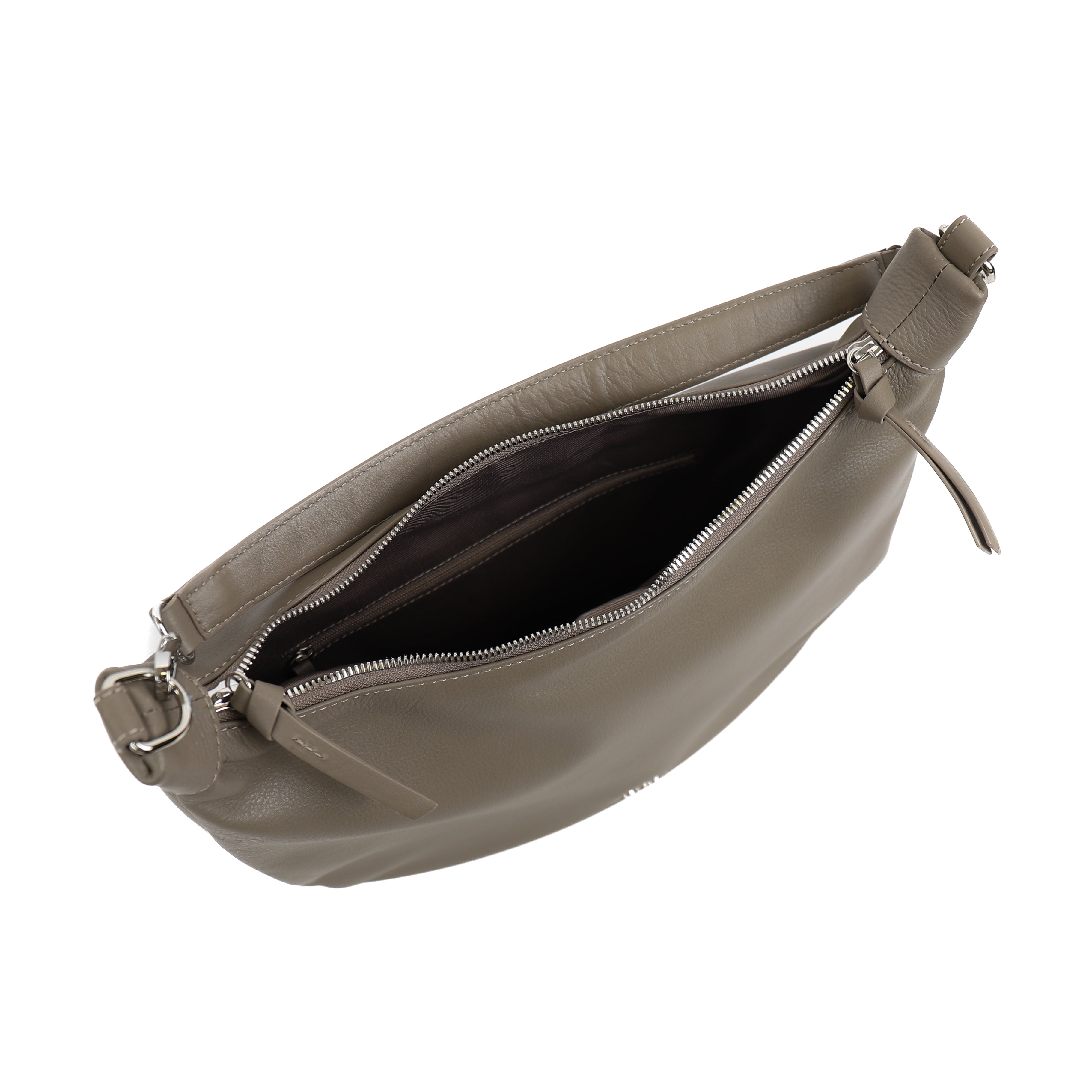 Hand-/schoudertas 'Lonny' Silver Mink Silver Mink