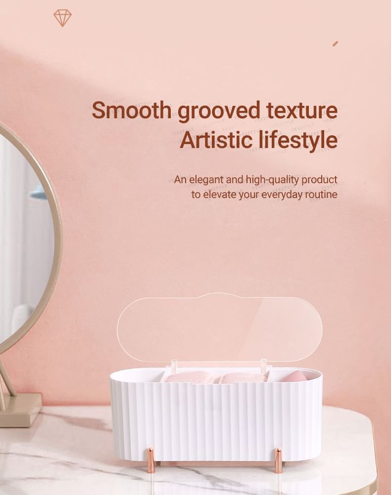 Honeyfluff - Plastic make-up opbergdoos