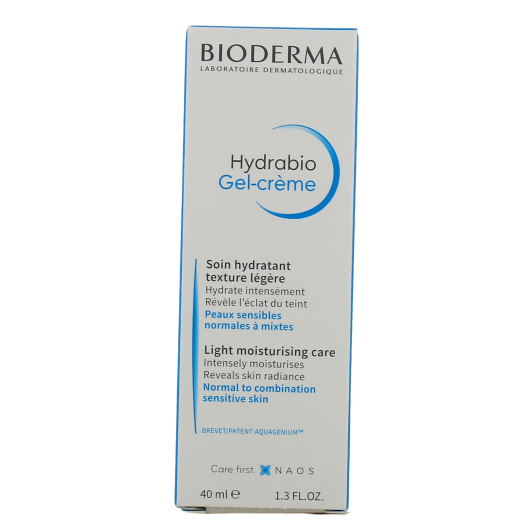 Gel-crème soin hydratant Bioderma Hydrabio - Texture légère