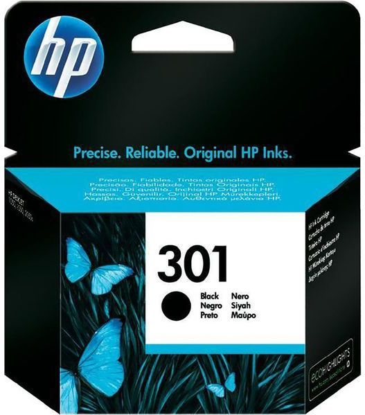 HP - Inktcartridge 301 - Zwart - 3.0 ml