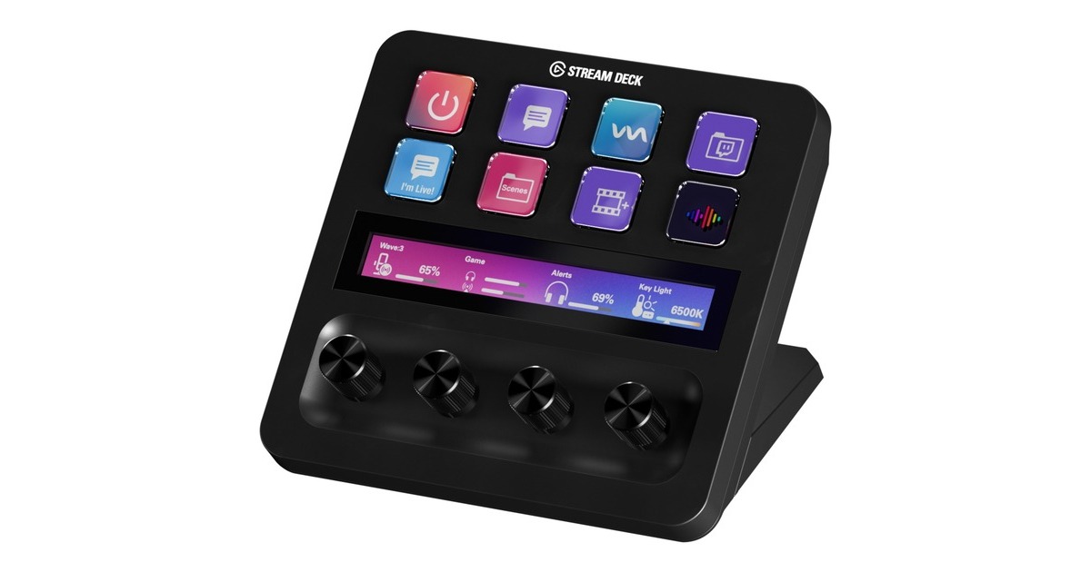 ElgatoStream Deck + keypad  (Zwart)