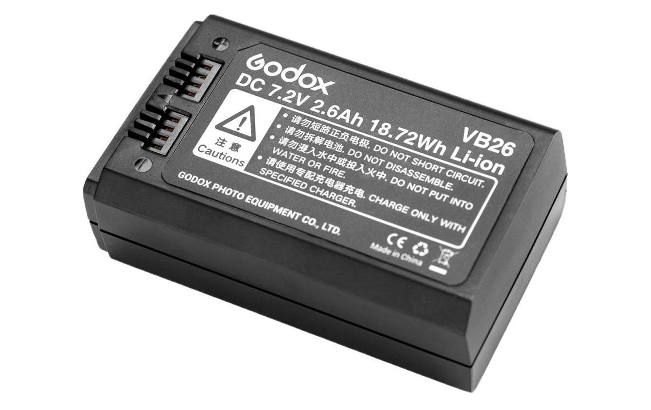 Akku VB-26Passender Akku für die Godox V1-Serie