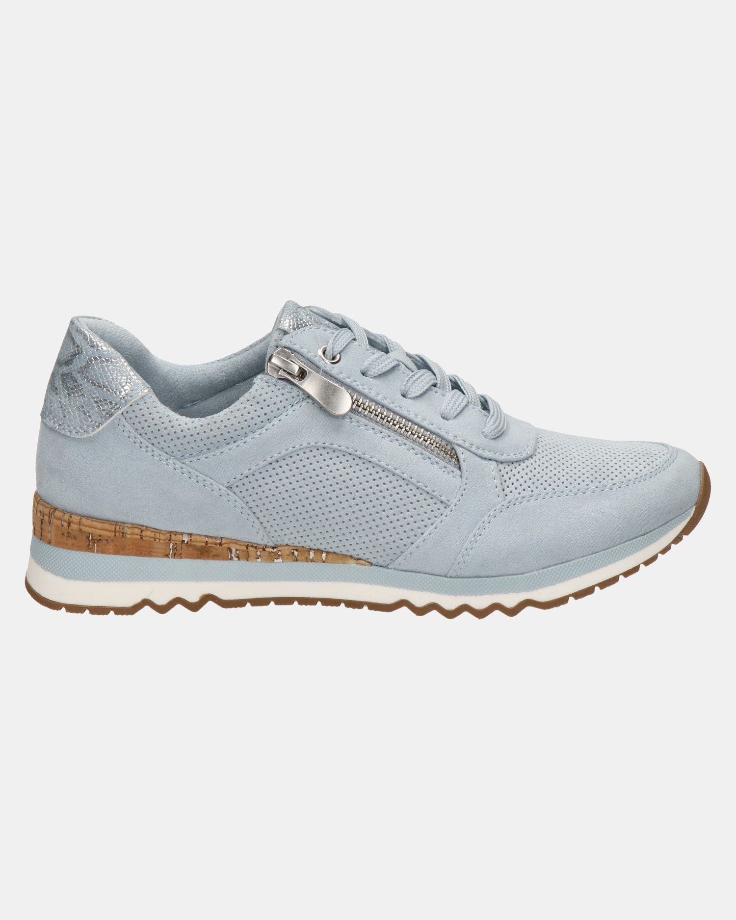 Marco Tozzi Lage sneakers  - blauw