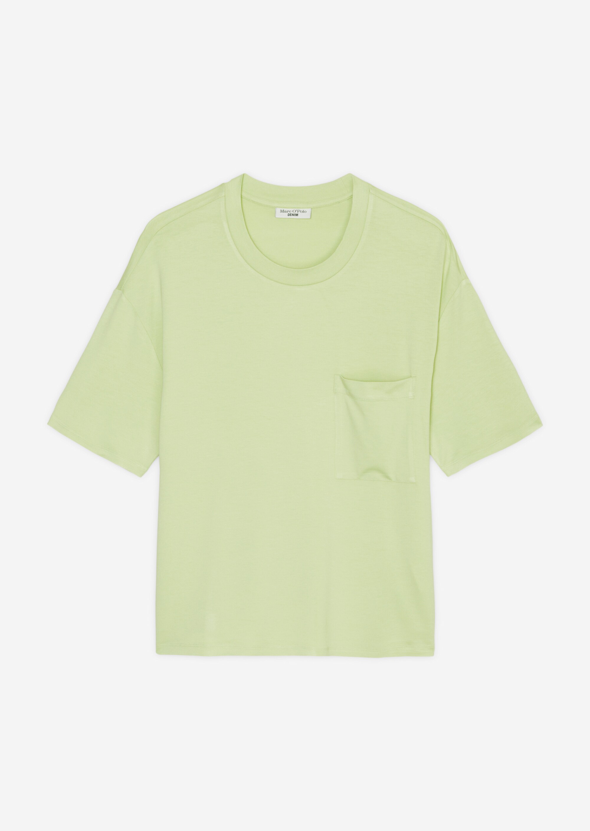 T-Shirt relaxedaus fließendem Viskose-Jersey