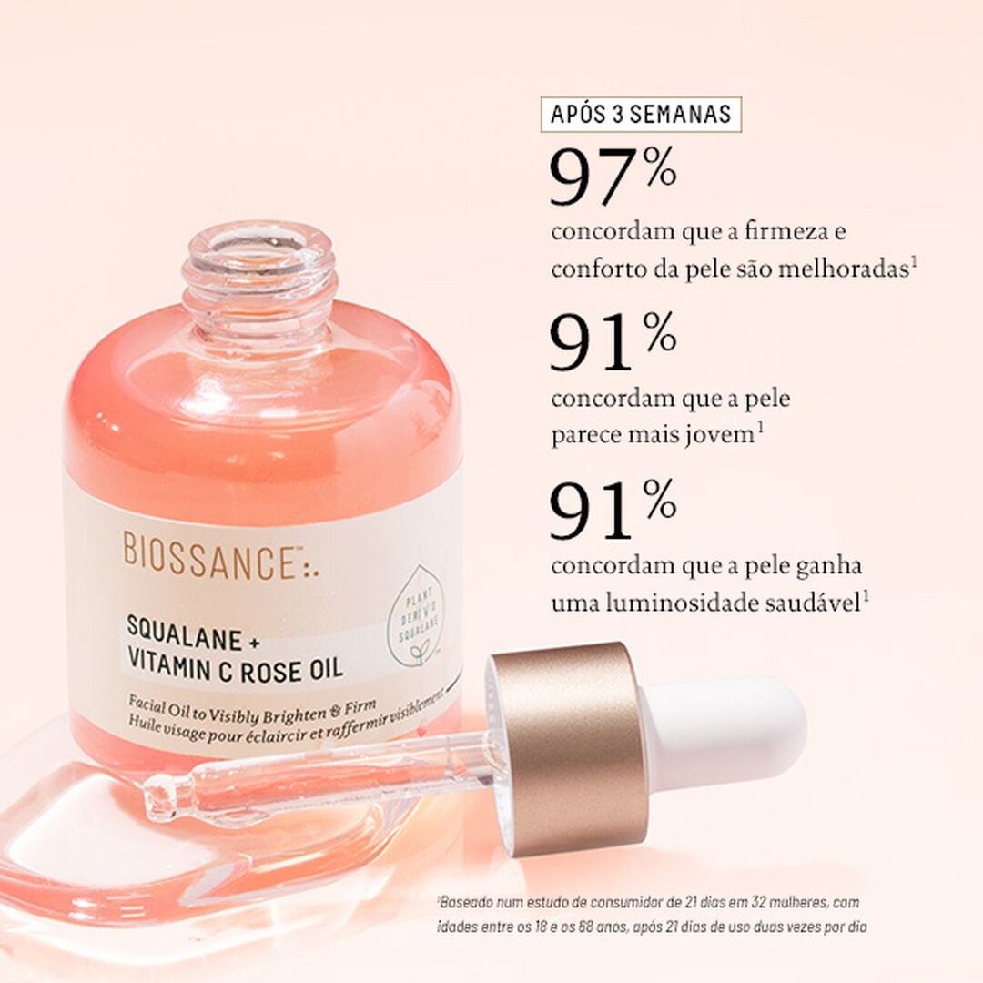 Squalane + Vitamin C Rose Oil Pink - 30ml