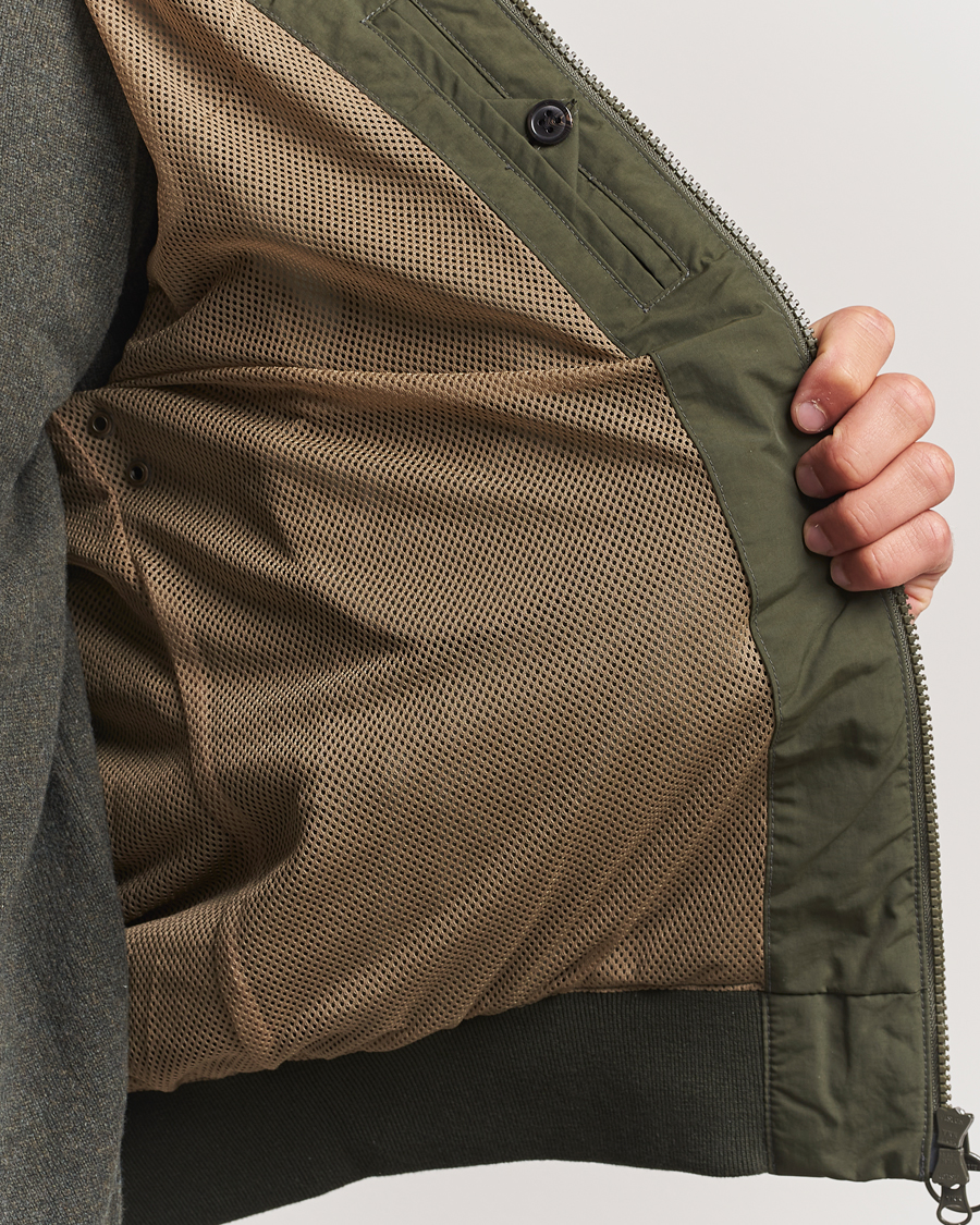 Barbour Lifestyle Royston Casual Harrington Jacket Olive