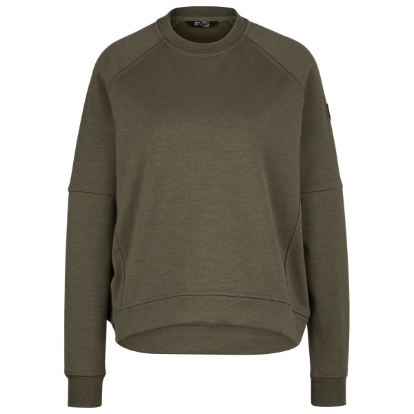 Stoic - Women's MerinoFleece335 MMXX. Lulea Crew - Pull en laine mérinos