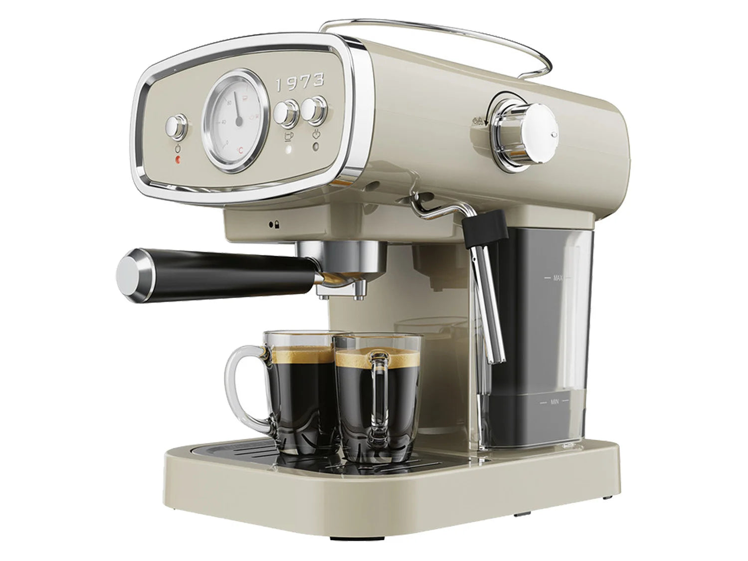 SILVERCREST&reg; KITCHEN TOOLS espresso machine &raquo;SEML 1050 A1&laquo;, 2-in-1, 1050 W
