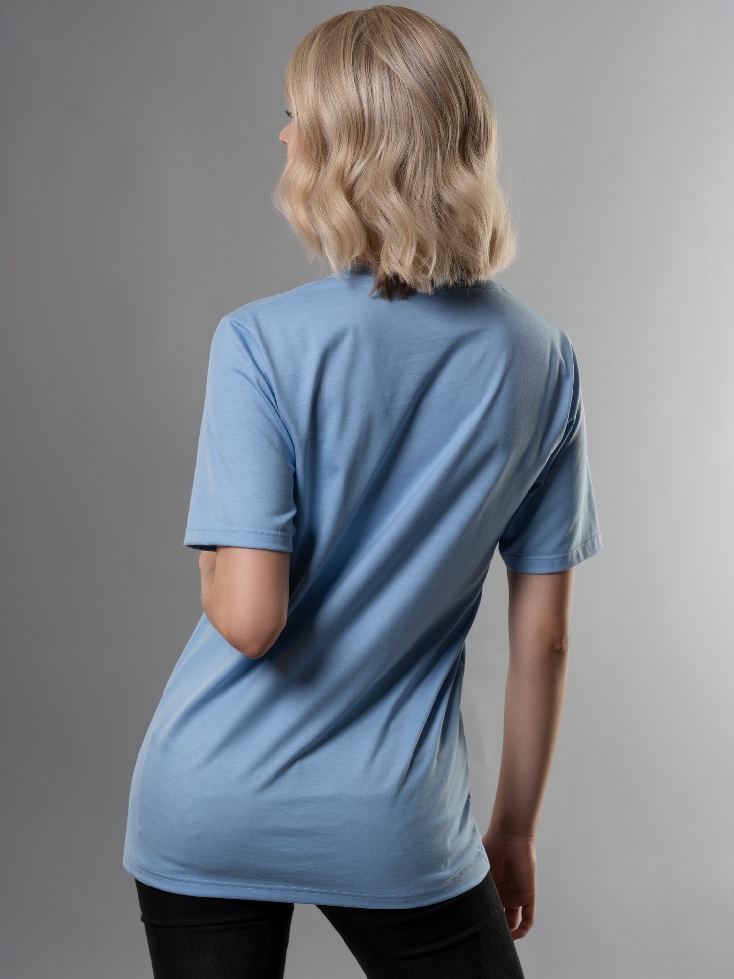 V-Shirt DELUXE Baumwolle Horizont