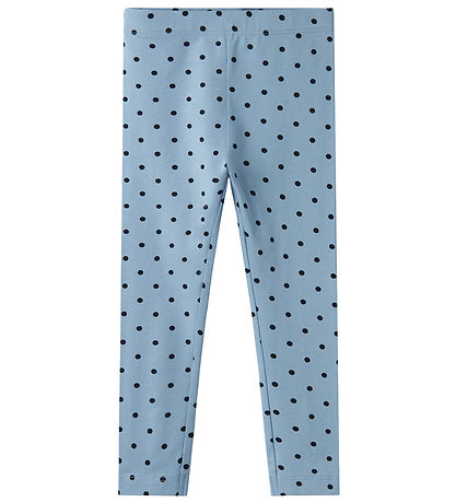 Name It Leggings - NmfVivian - Endless Sky m. Prikker