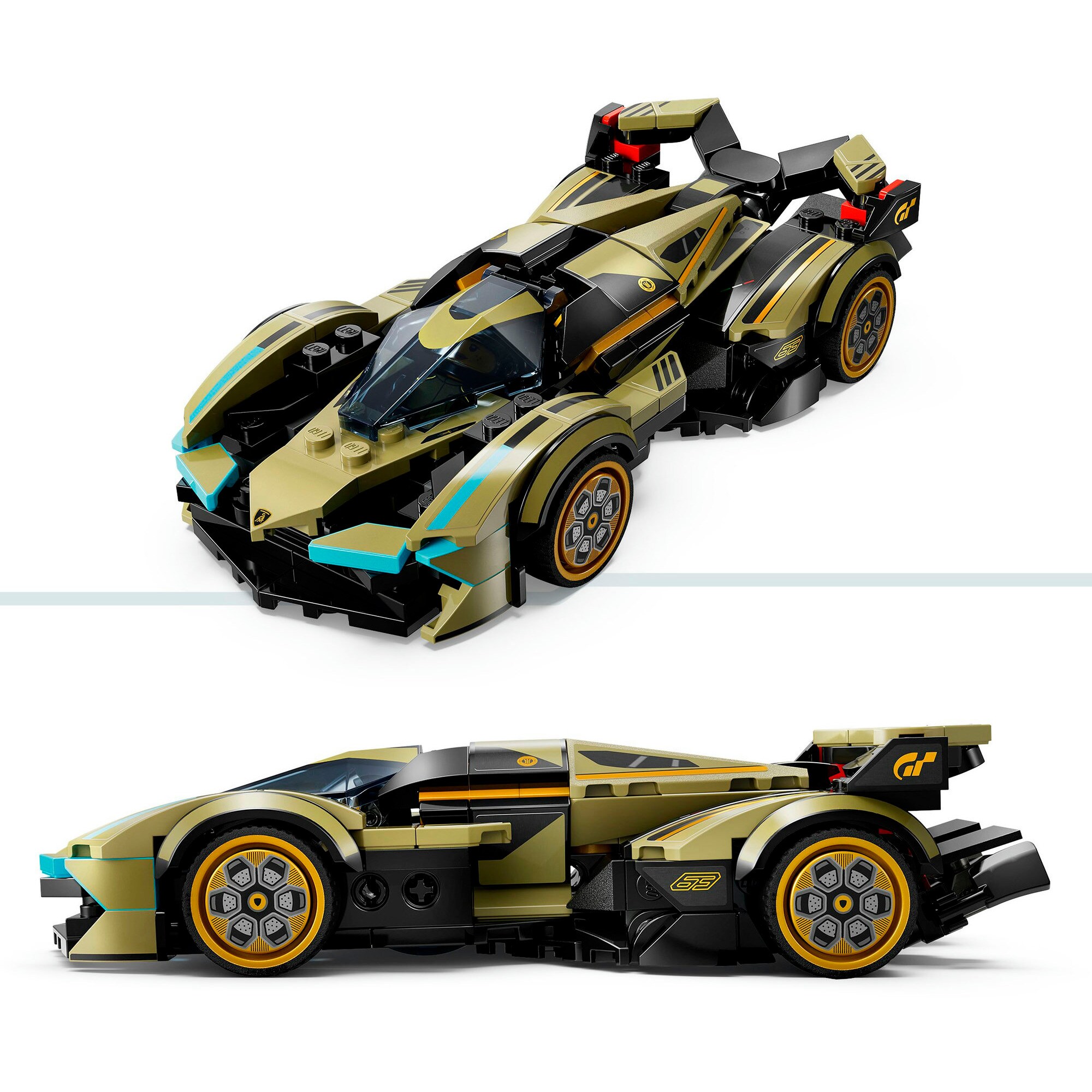 LEGO Konstruktionsspielzeug Speed Champions Lamborghini Lambo V12 Vision GT Supersportwagen
