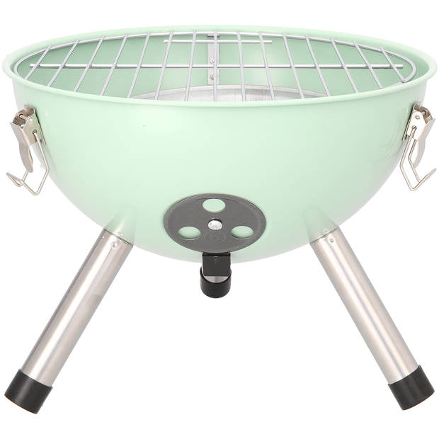 Blokker houtskool tafel BBQ New Jersey - groen