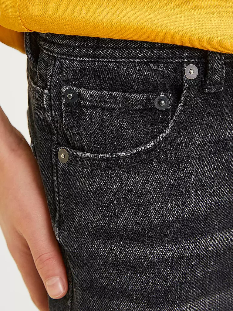 JACK & JONES Jungen Jeans  JJICHRIS JJORIGINA schwarz