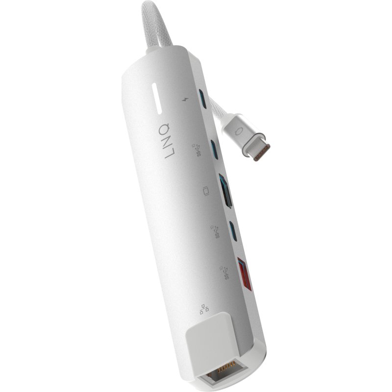 LINQ 6in1 Pro USB-C 10Gbps Multiport Hub with 4K HDMI and Ethernet