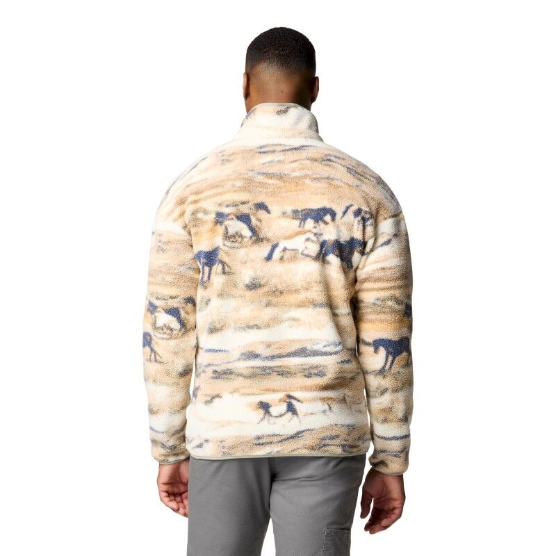 Helvetia II Printed Half Snap Fleece - Polaire homme