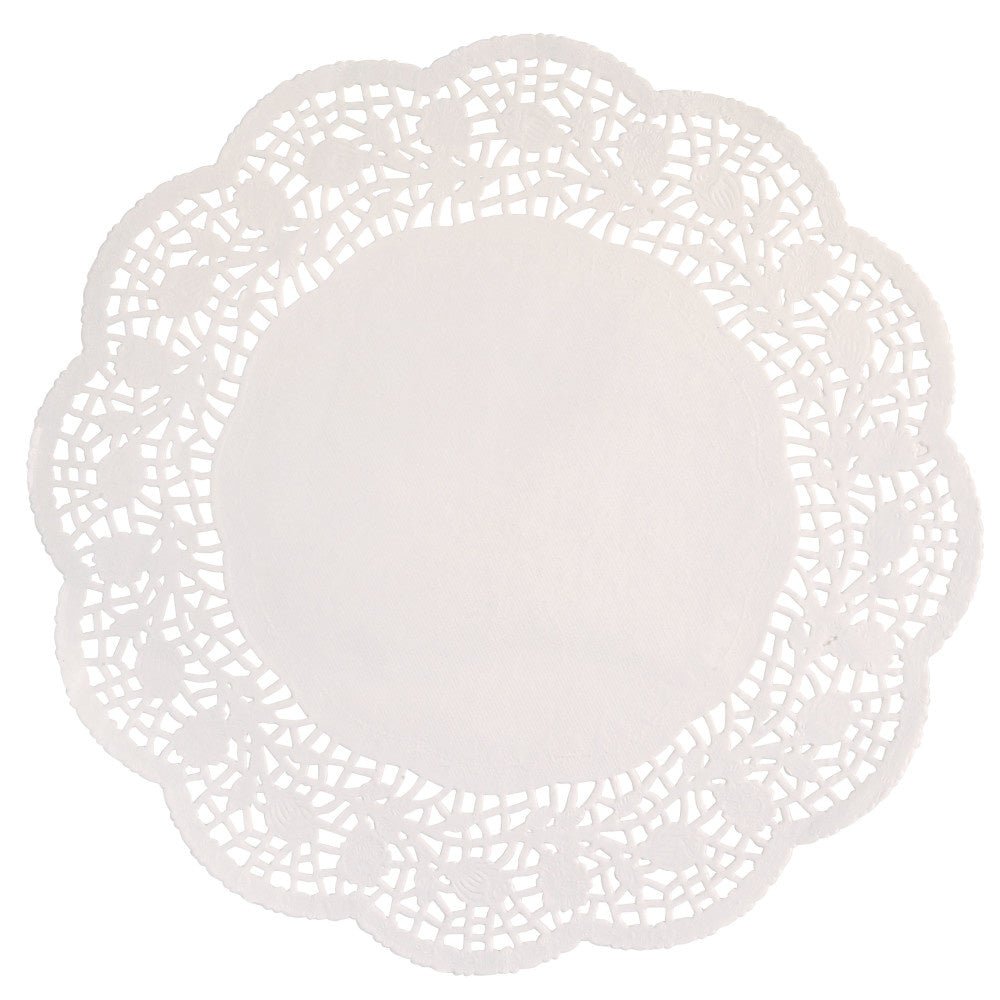 Witte Placemat Papier 21cm 28st