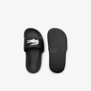 Claquettes Serve Slide 1. enfant Chaussures - Noir - Lacoste - Enfant