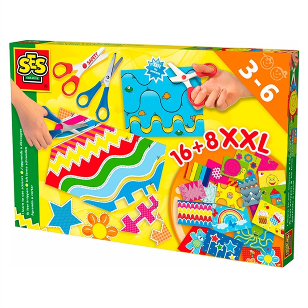 Køb SES Creative Jeg Lærer At Klippe - Big Box